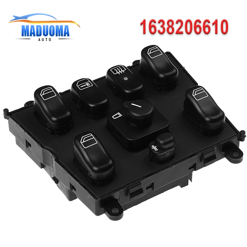 

Новый 1638206610 1638202410 1638200910 1638203010 Переключатель окна для Mercedes-Benz ML W163 1998-2005 гг.