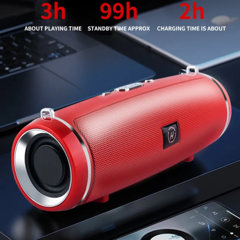 3C Founder MINI2+ Bluetooth Speaker Plug-in Card Mini Overweight Subwoofer Outdoor Strap Portable Speaker Gift Caixa De Som