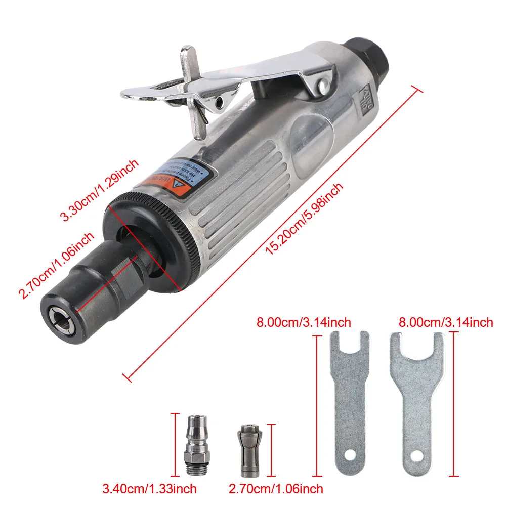 Air Micro Die Grinder Kits Tire Repair Tool Pneumatic Grinding Machine Tire Grinding Tool Engraving Tool Polishing Machine