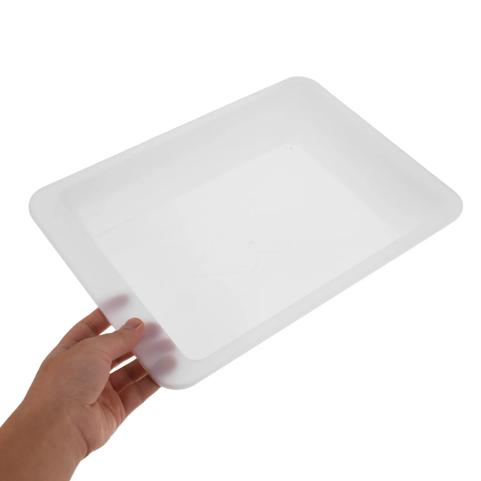 Lot de 2 bacs rectangulaires pour la fabrication du papier, bassin artisanal ancien, accessoire de bricolage pour la décoration intérieure, l'art floral séché, la thérapie artistique et la création