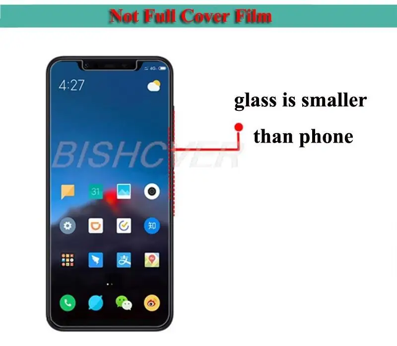 3pcs 9H 2.5D Tempered Glass  For ZTE Blade A72 5G 6.52