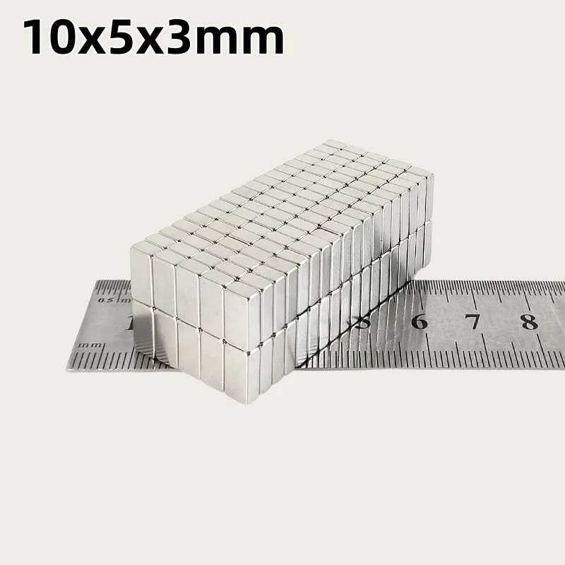 10x5x3mm Powerful Block Magnets 10x5x3mm For Home Refrigerator,Office,DIY 10*5*3,Fast Delivery