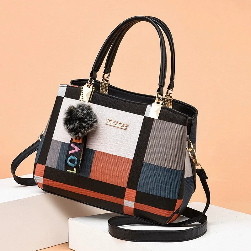 Women's Handbag Handbag Women's Simple Large Capacity Diagonal Cross Bag Versatile Personalized And Trendy Shoulder Bag