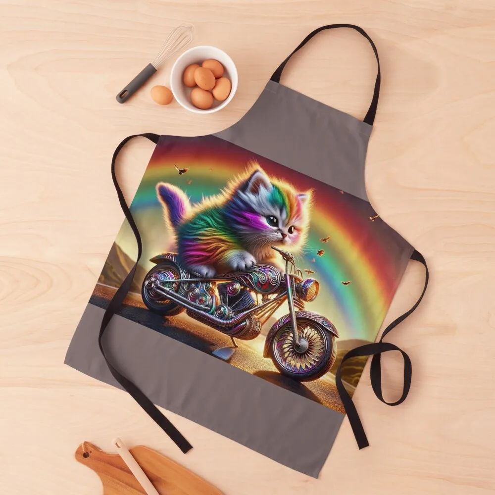

Title: Purrfect Road Trip Apron innovative kitchen and home items Useful Things For Kitchen Apron
