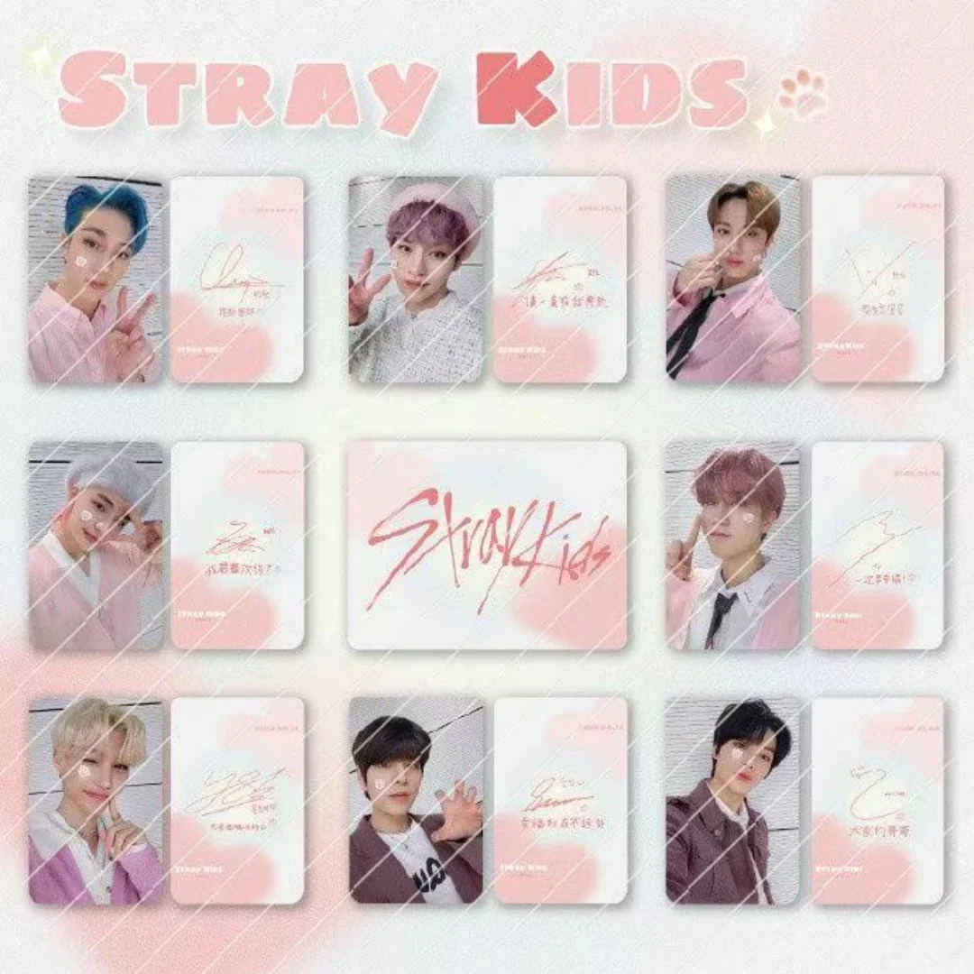 

SKZOO K-pop: Горячая распродажа! Лимитированные фанатские фотокарточки Stray Kids Felix, 3 дюйма. Фан-мерч SKZOO, ID-карточки K-pop для фанатов.