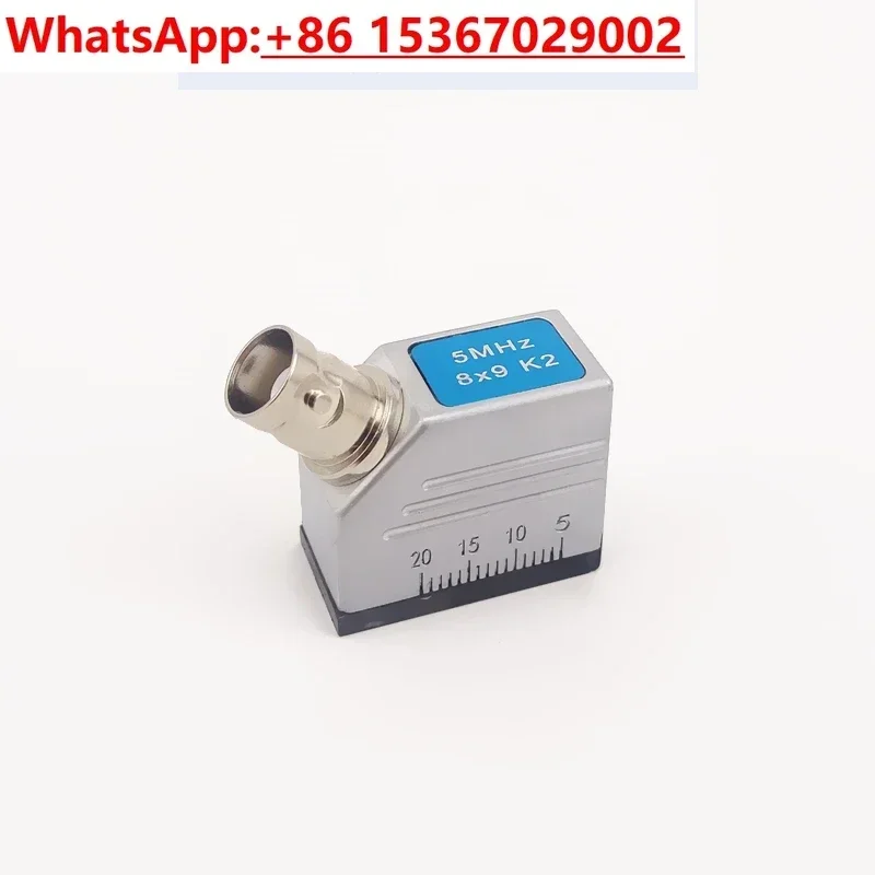 Ultrasonic Flaw Detector Angle Probe 4MHz8X9  5MHz Non-destructive Testing of Steel Pipe Welds UT5P K2