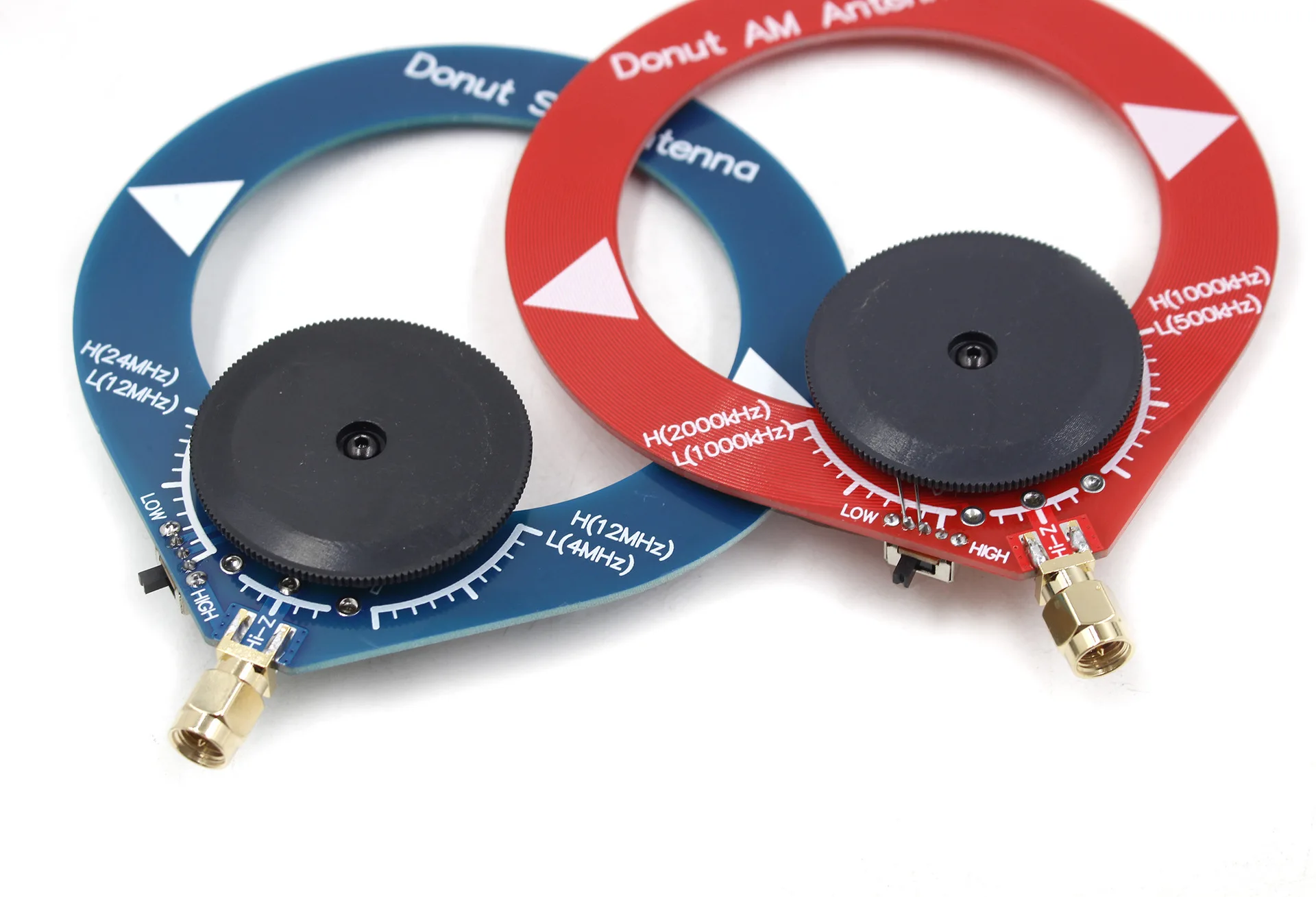 เสาอากาศวงเล็กทรงโดนัท2ชิ้น/เซ็ตสำหรับ hfdy malahiteam DSP ตัวรับสัญญาณ DSP2 HF คลื่นกลาง