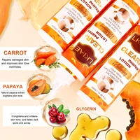LKIAE PAWPAW Lotion éclaircissante pour le visage, le corps, réduit les taches, nourrissante, hydratante, éclaircissante, pour peaux noires, foncées, caramel 3