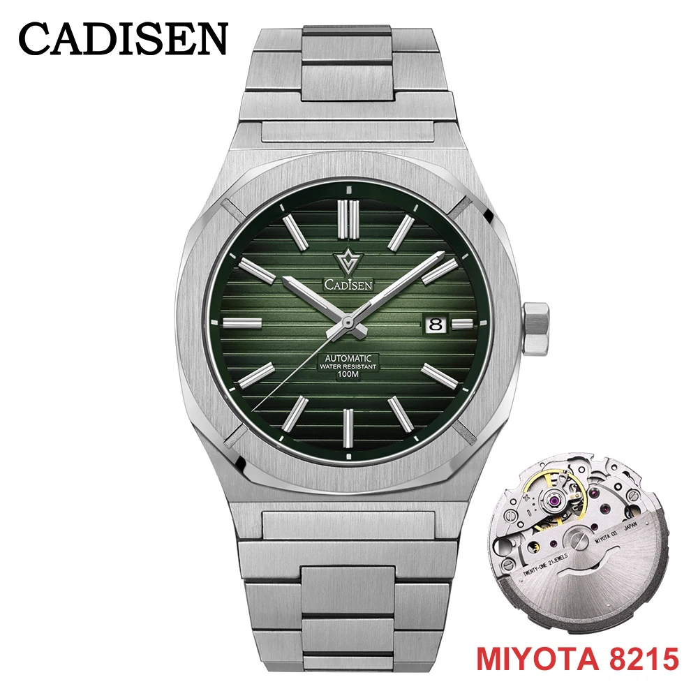 CADISEN Diver Watch Retro Luxury Sapphire MIYOTA 8215 German