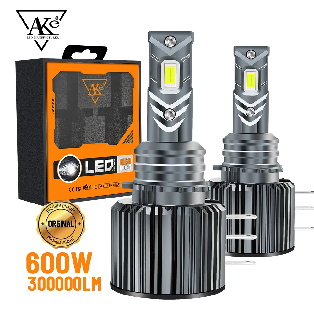 

AKE H15 Car LED Headlight Bulb 300000LM High Beam Day Driving Running Light 6000K Car Light Auto Lamp for VW Audi BMW Ford Mazda