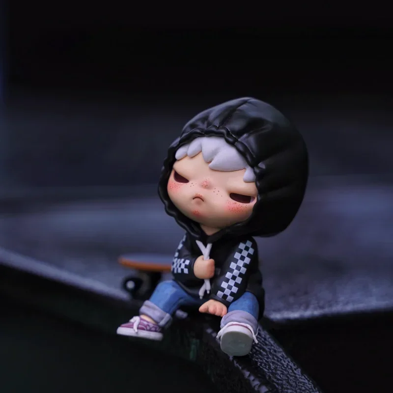 

POP MART Hirono x VANS Series слепая коробка, сумка для догадок, украшение для рабочего стола, милая модель, подарок для девочек, слепая сумка, игрушки