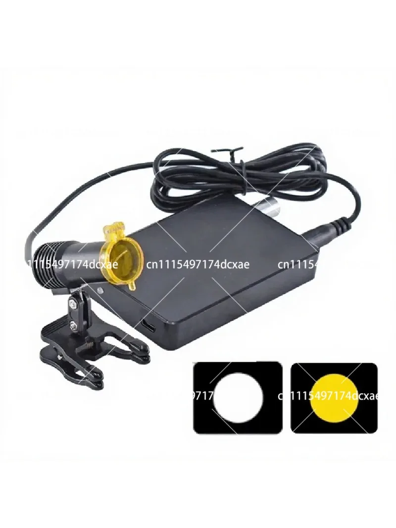 5W LED Dental Headlight USB Rechargeable Headlamp with Glasses Clip for Professional Use
