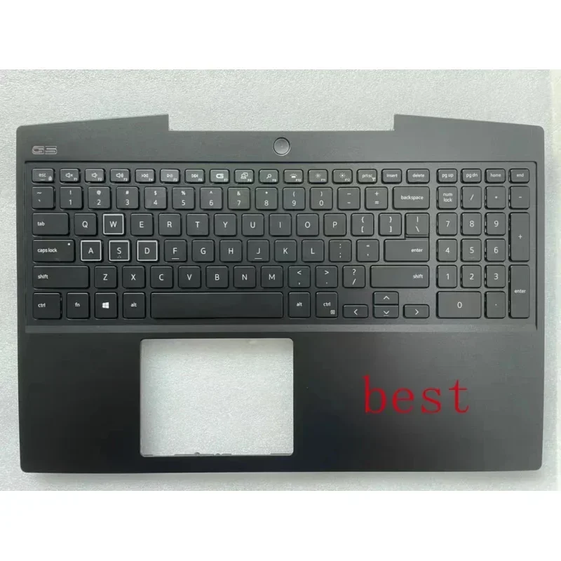 

01rpf5 1rpf5 new palmre upper case w/RGB US backlit keyboard for Dell g5 15 5500 colorful backlight Assembly