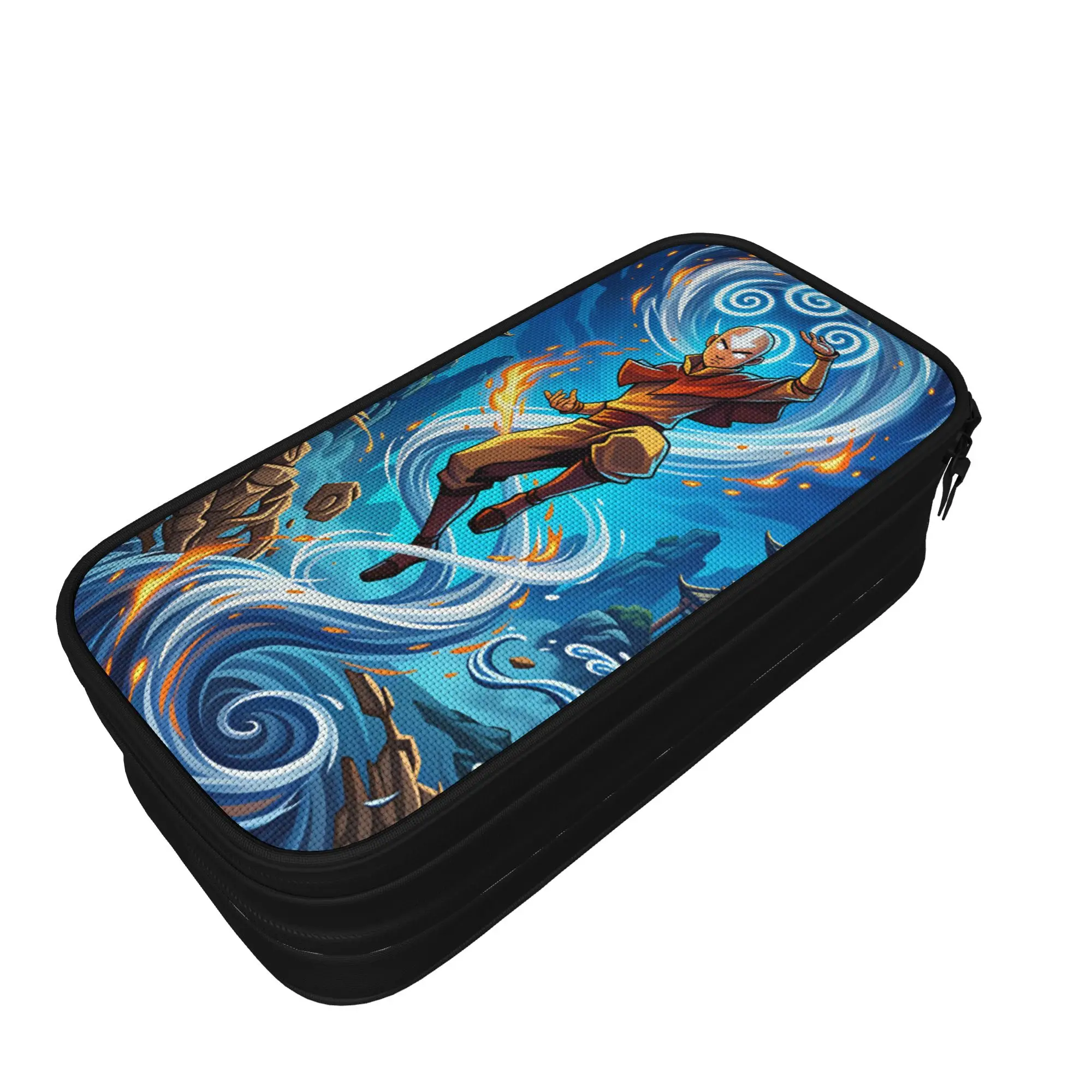 Avatars Airbenders Pencil Case  Students Retro Pencil Box Design Back To School Pencil Cases Stationery Birthday Present