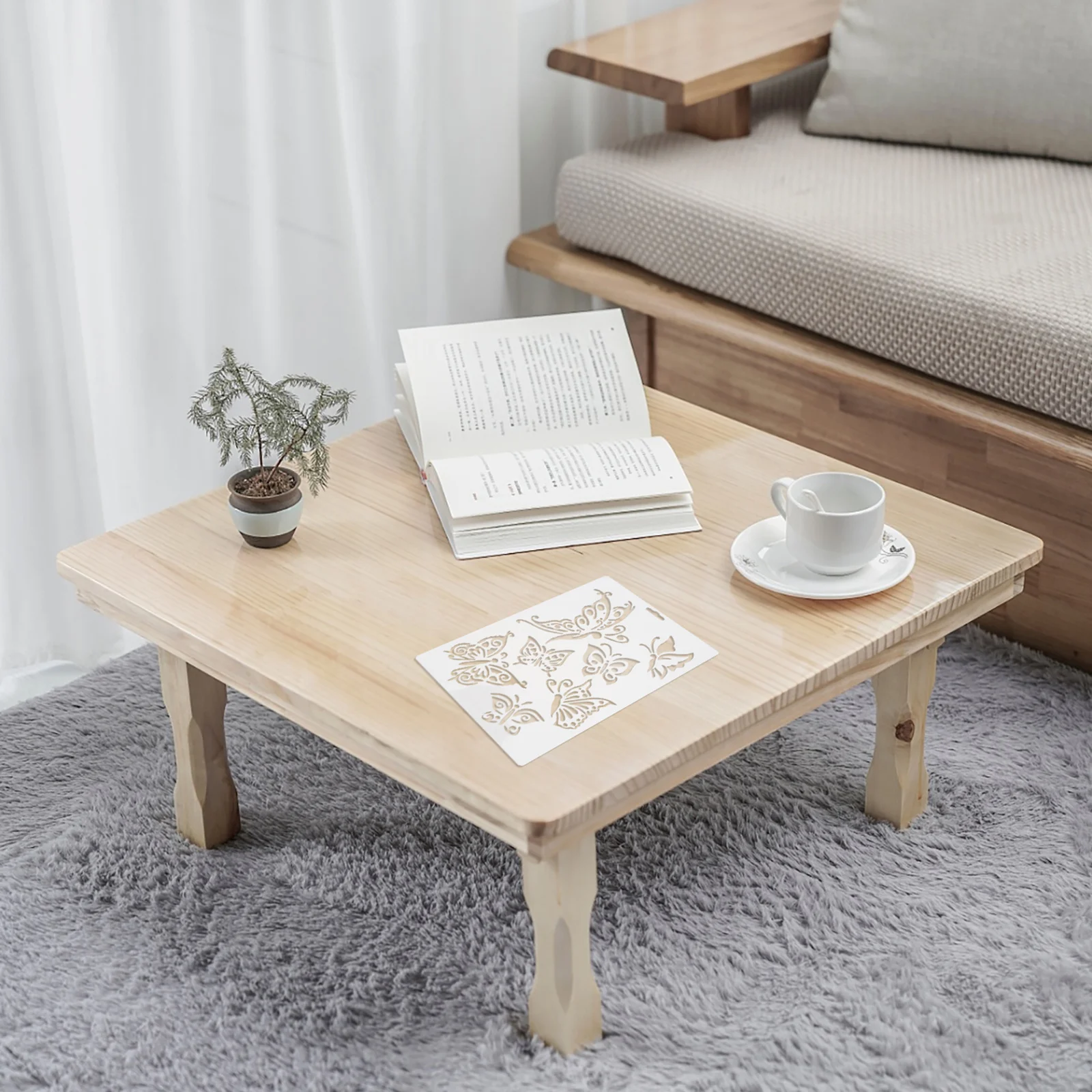 

Butterfly Painting Board Premium DIY Painting Template Reusable Hollow Out Stencil for Craft Scrapbooking Gift Card Decor