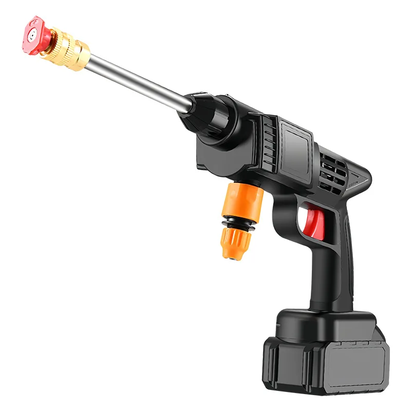 

Household car wash lithium battery 12V24V high pressure gun portable wireless self-priming small TY-WP-0248