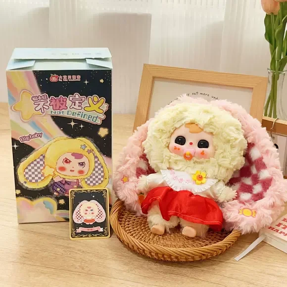 

Аутентичная виниловая слепая коробка Big Baby Lucky Doll Not Defined Series Doll, милая игрушка-подвеска ручной работы, модная серия, подарок для всех