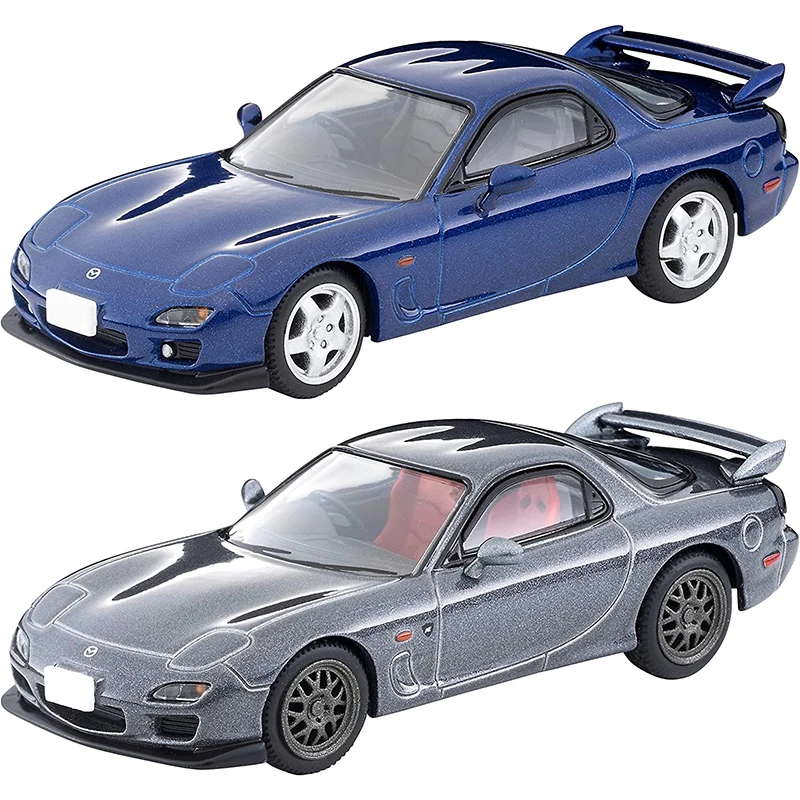 

23.3 TOMYTEC TLV 1:64 Mazda RX-7 LV-N267 A/B/C Collection of die-cast alloy car decoration model toys