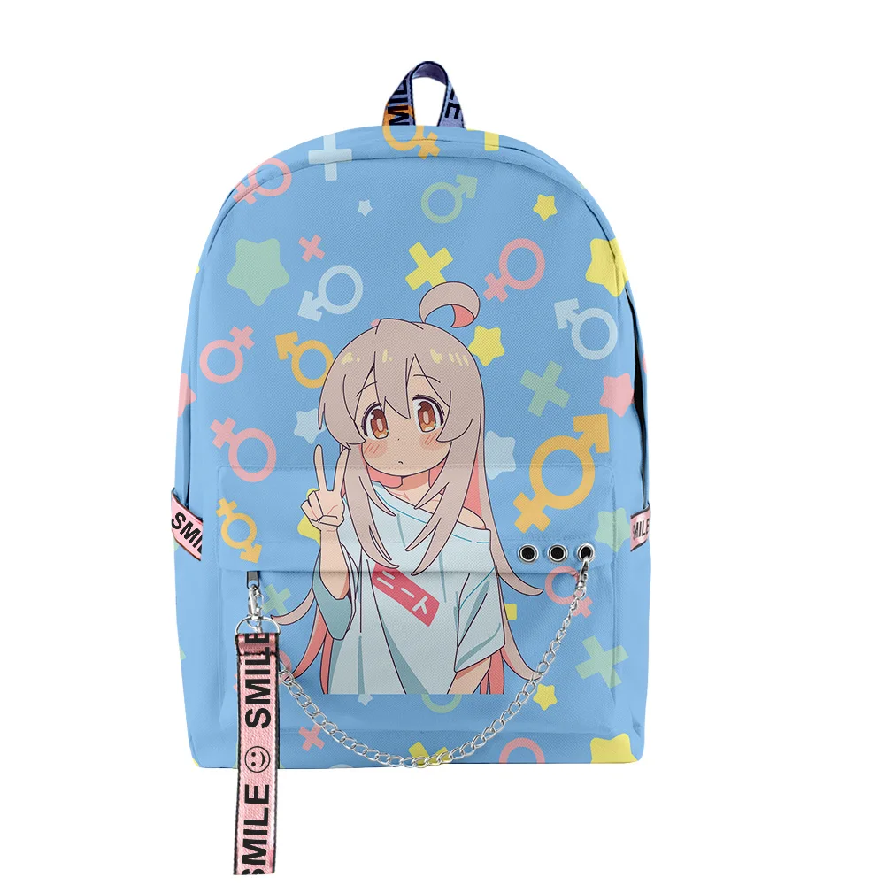 Popular Onimai I'm Now Your Sister Anime 3D Print School Bags Unisex Oxford Waterproof Notebook multifunction Travel Backpacks