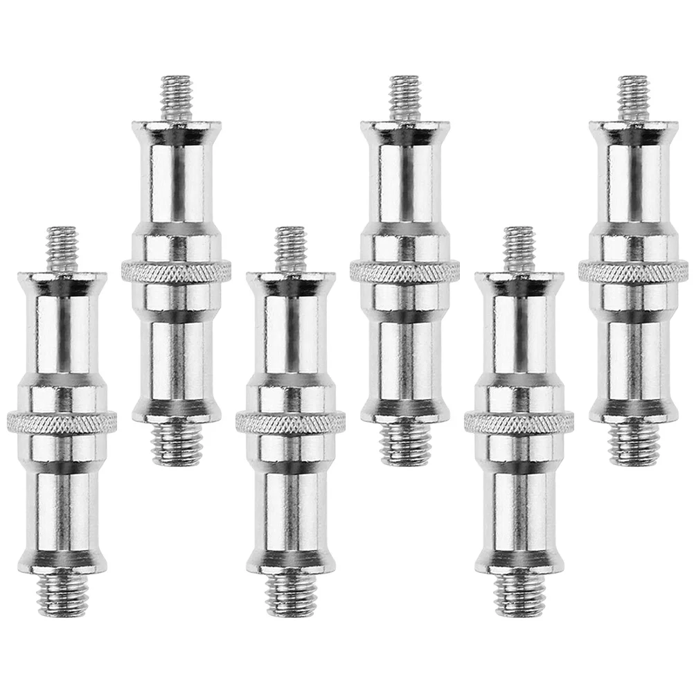 6 قطعة 1/4 إلى 3/8 الخيوط المسمار محول حنفية مسمار ل ضوء فلاش حامل ترايبود جبل استوديو معدات التصوير الفوتوغرافي #5