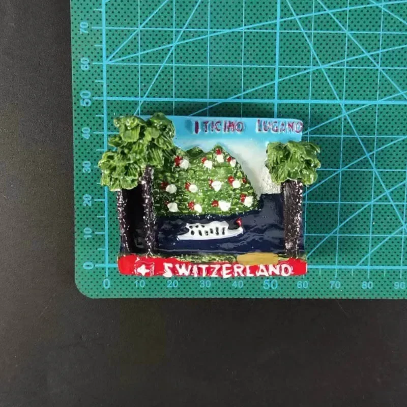 3D Refrigerator Magnet for Home Decoration, European, Luzern, Switzerland, Tourism, Landscape, Souvenir, Travel Souvenir