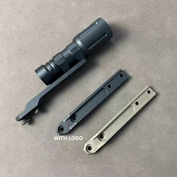 Tactical Lightbar Scout Mount for M600 M300 PLH-V2 for Mlok or Keymod Picatinny Rails FlashLight Base Accessories