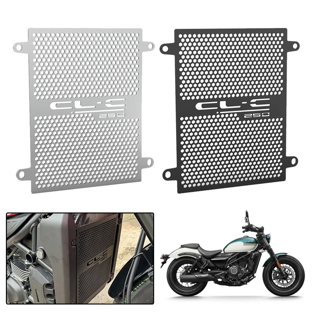 

2024 Motorcycle Accessories Radiator Grille Cover Guard Protection Protetor For CFMOTO CF MOTO 250 CL-C 250 CLC 250CLC 250CL-C