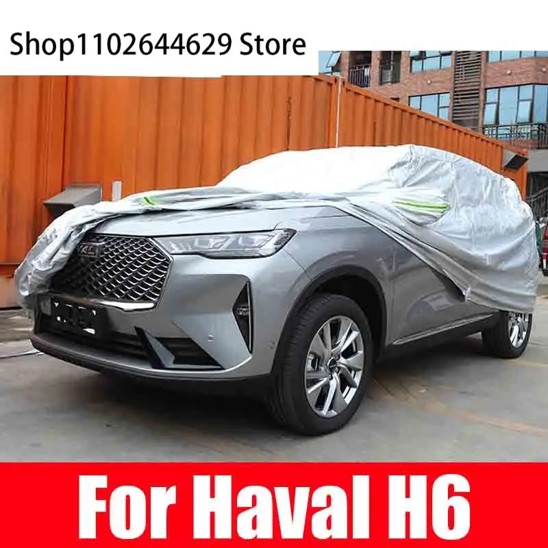 

Car Covers Waterproof Dustproof Protection Cover Car Cover Sun Protection Cover For Haval H6 2021 2022 2023 Accessories