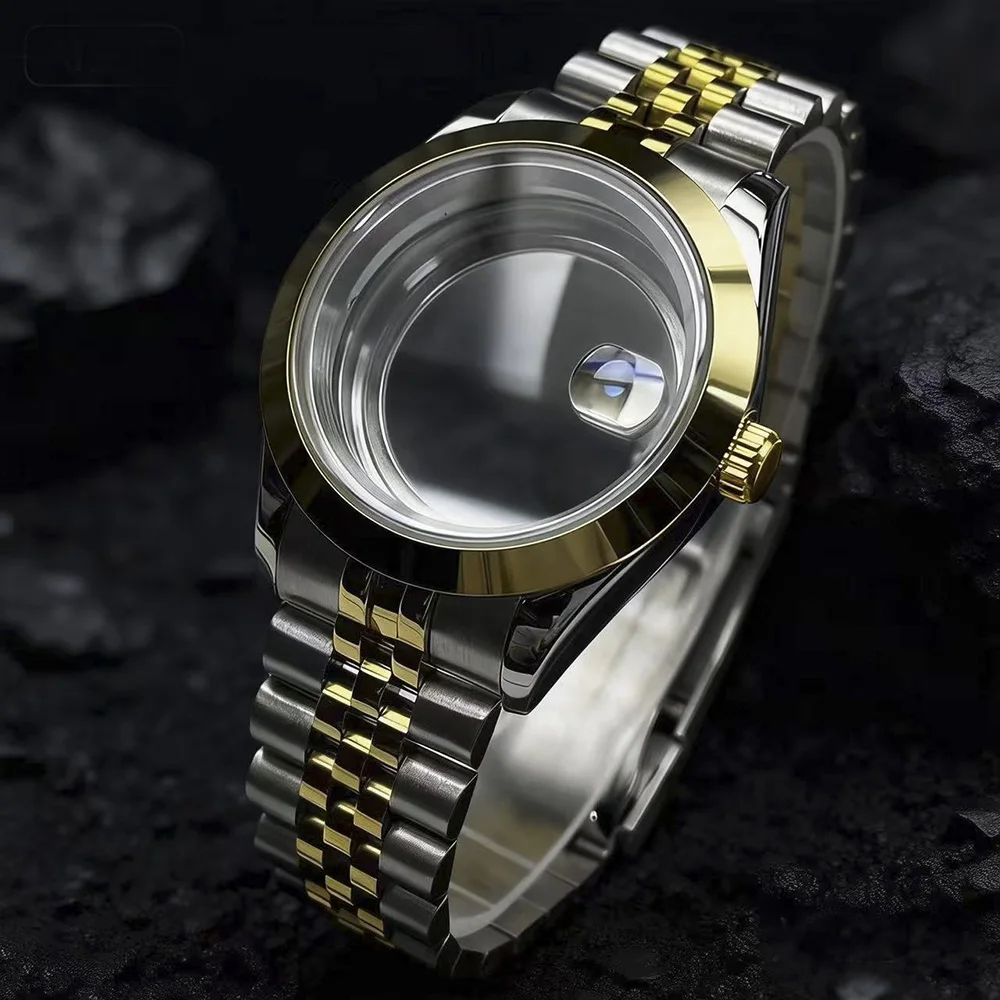 

Аксессуар для циферблата 28,5 мм, корпус часов 36 мм/39 мм, подходит для механизма NH35/36, дизайн края с сапфировым стеклом, водонепроницаемые часы.