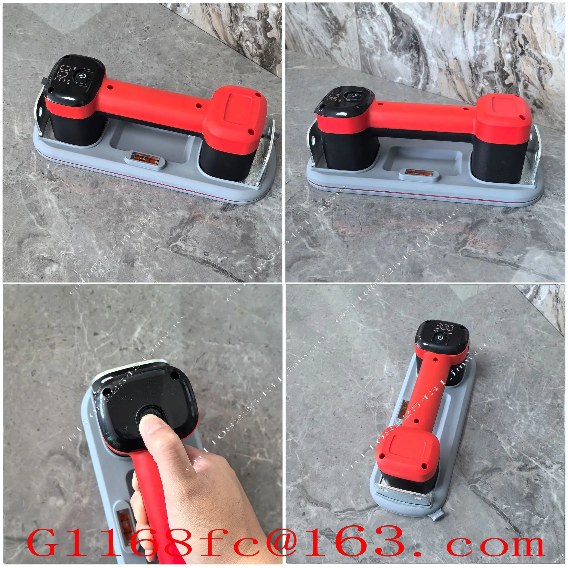 Glass Tile Suction Cup, Automatic Air Replenishment Strong Holder, Floor Gap Repair Tool, Electric Vacuum Suction Cup