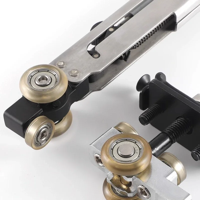 

Referral bus sliding door track buffer cloakroom bedroom invisible door sliding sliding door slide rail hardware accessories