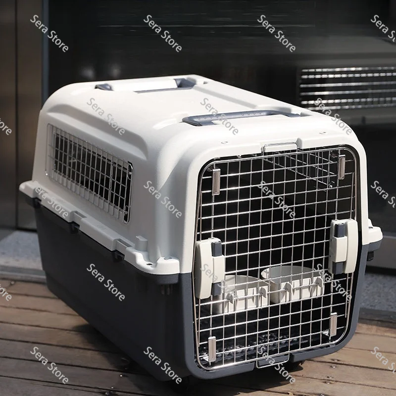 Pet Air Crates Air China Dog Transport Crates Car Dog Cages Cat Portable Travel Crates Small & Large Dog Air Transport