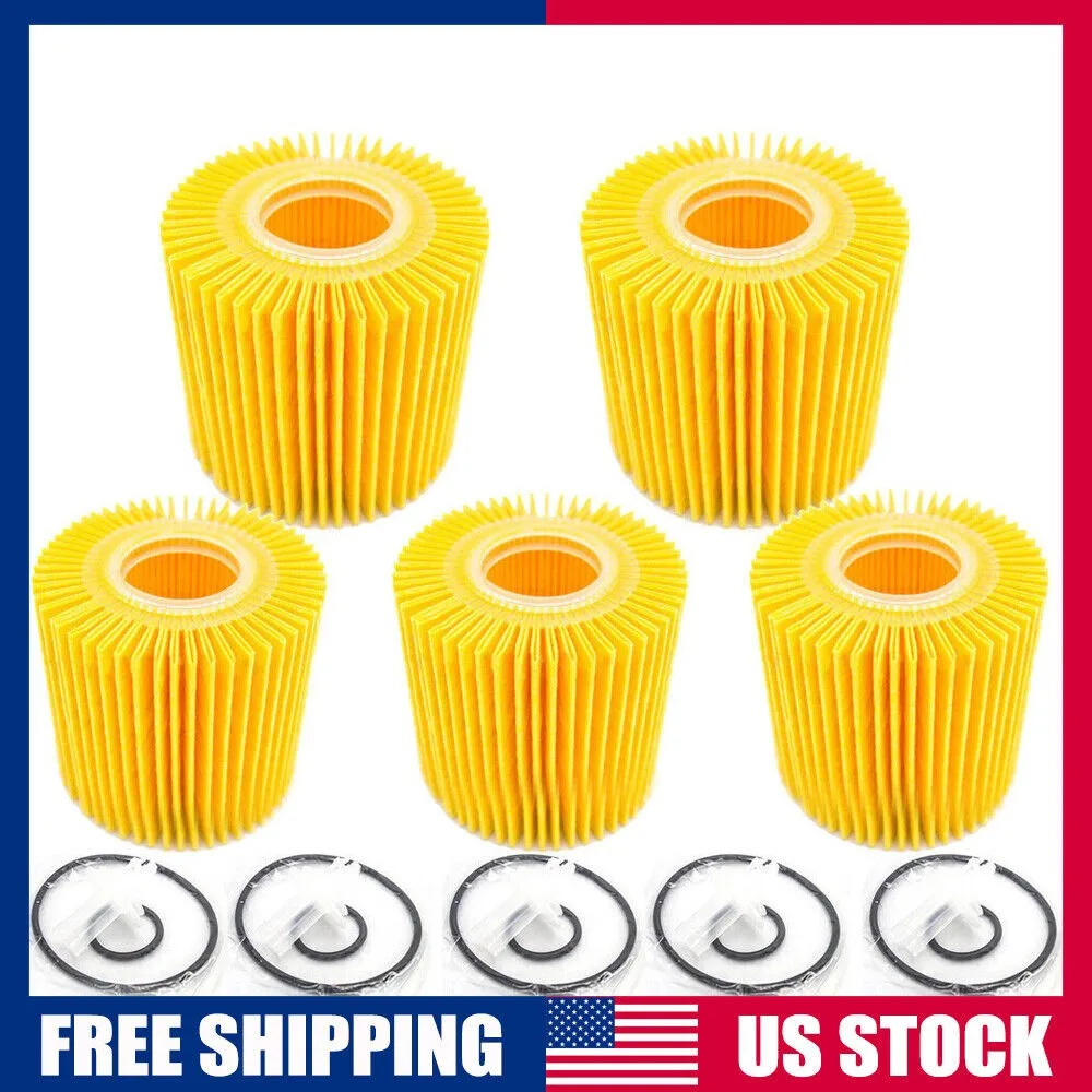 10Pcs Oil Filter Kit Fit for Toyota with O-Ring Neutral Packaging Boxes