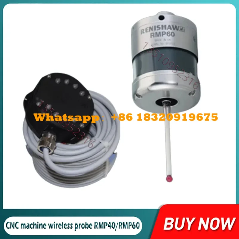Sonda wireless originale per macchina CNC Renishaw Rmp40 Rmp60 Rmi-q OMP40-2 Ricevitore OMP60 Misurazione online Bordo automatico