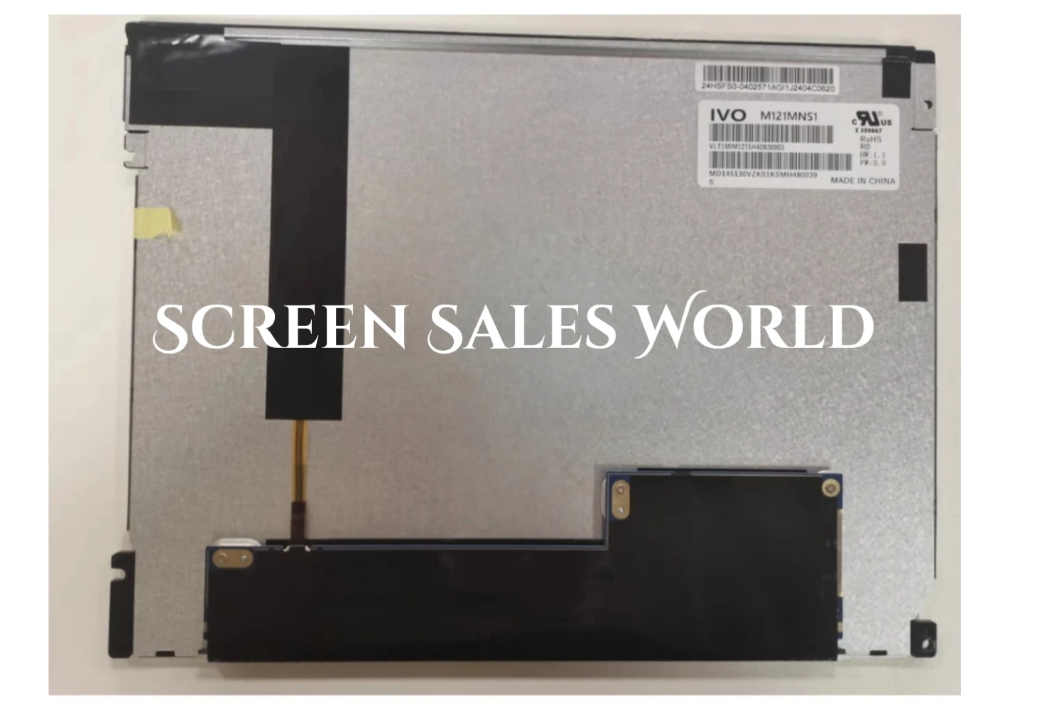 

Brand New Original M121MNS1 12.1 inch screen tested and shipped M121GNS3