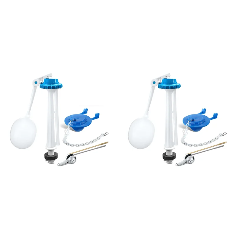 

Комплект для замены бачка для унитаза ABSS-2X, поплавковый клапан для унитаза, 2-дюймовая заслонка для унитаза, ручка для смыва унитаза с передним креплением