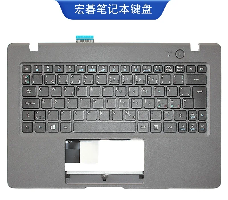 For ACER CLOUDBOOK AO1-131 Aspire One 11 1-131 Notebook Keyboard C Case Base