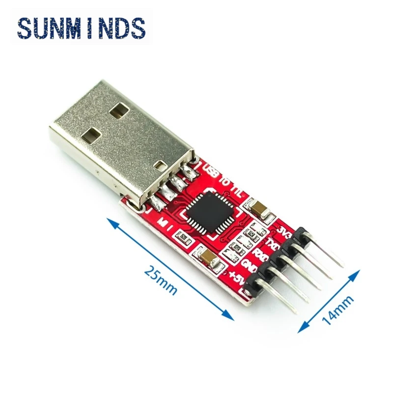 1pcs CP2102 CP9102 module USB to TTL serial UART download cable PL2303 Super Brush line upgrade 