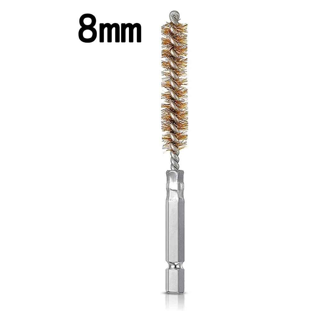 

8-19mm Wire Tube Machinery Cleaning Brush Rust Cleaner Washing Polishing Tools Drill Brush Accesorios Para Taladro Cleaning