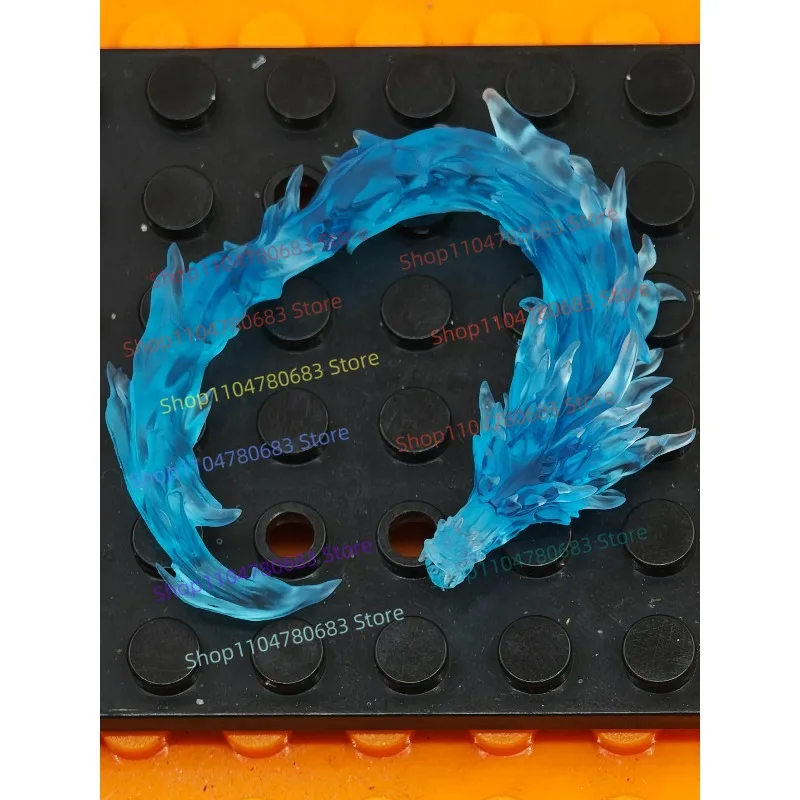 Mini figura de bloques de construcción, modelo de dragón de cristal, accesorio, modelo de ensamblaje de efectos especiales, juguete decorativo, regalo coleccionable