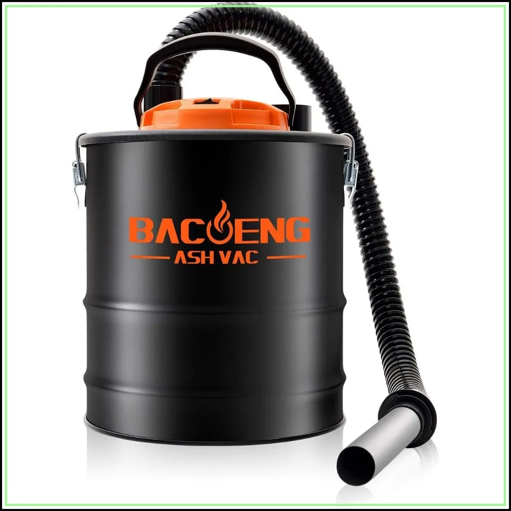 

4 Gallon Ash Vacuum for Pellet Stoves, Fireplaces, Wood Stove, Pellet Grill, 800W 18kPa HEPA