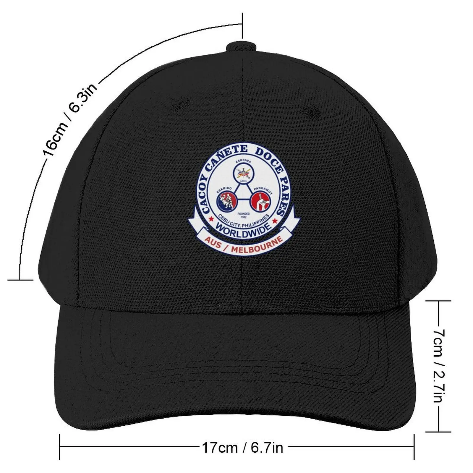 Cacoy Ca?ete Doce Pares Melbourne Baseball Cap Hood Golf Cap Golf Wear Men Women's