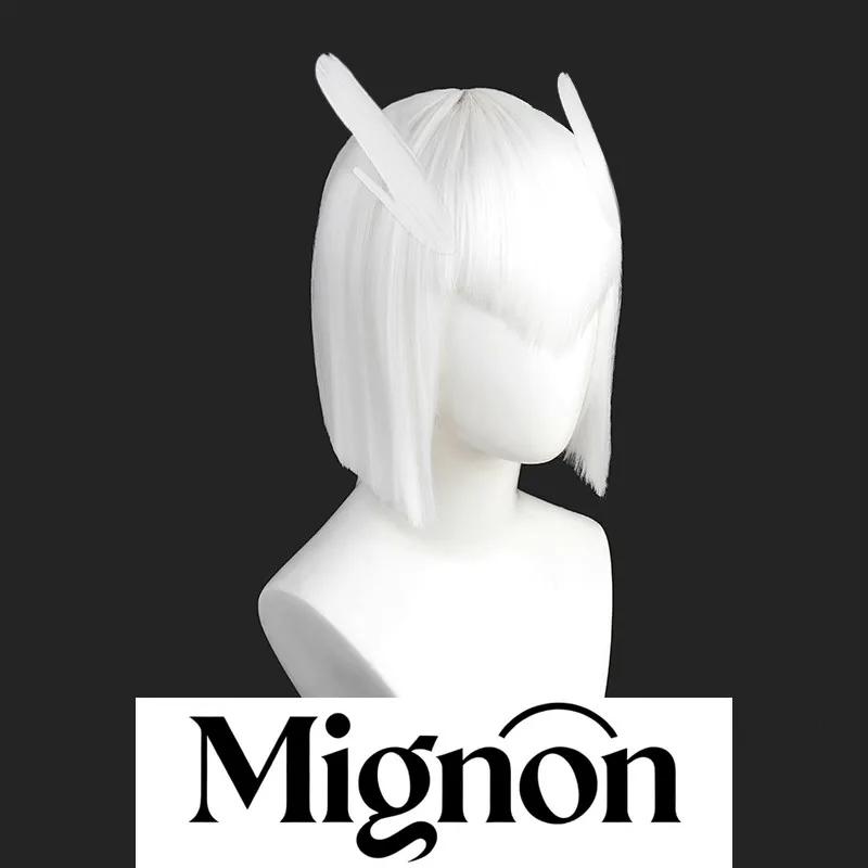 Sky: Children of the Light cosplay wig white with feather ears Halloween gift