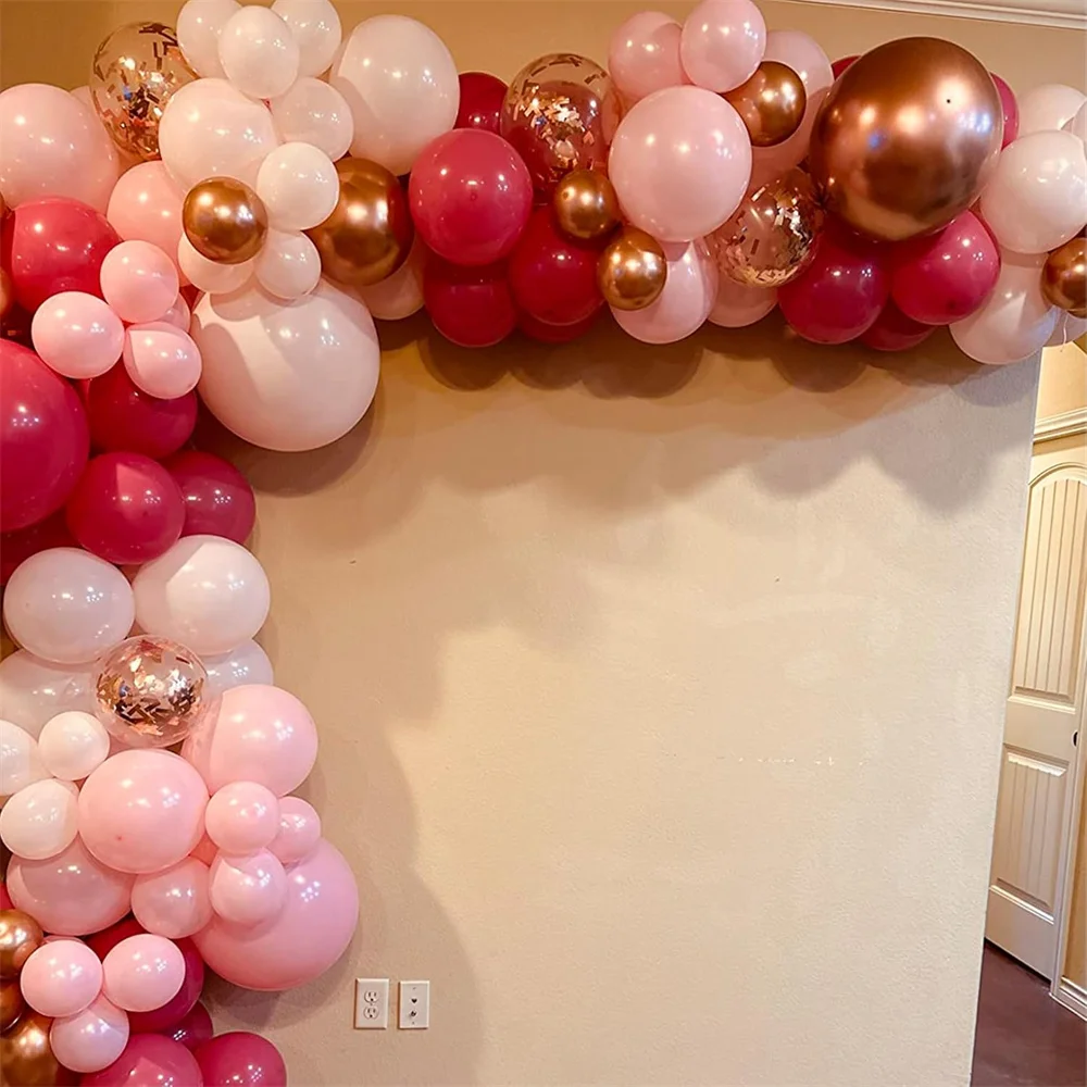 Juego de globos coloridos، fiesta de compleaños del Dia de San Valentín، tema، event، escena، decoración، globo، boda، decoración