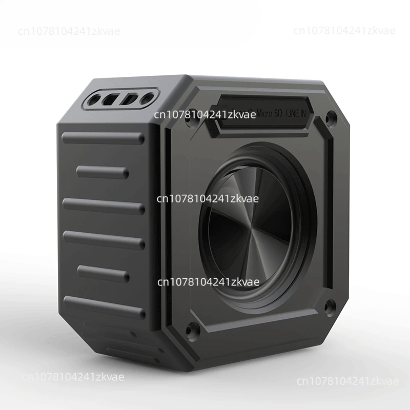 New wireless bluetooth speaker 15W  steel cannon outdoor waterproof portable subwoofer small stereo