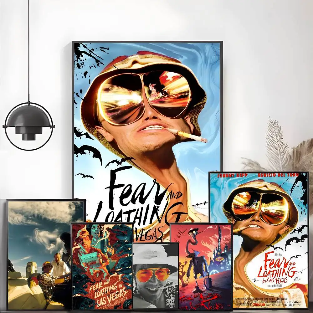 الخوف والكراهية في لاس فيغاس ملصق الفيلم ملصقات ذاتية اللصق مناسبة لأي سطح جدار مقاوم للماء والرطوبة #2