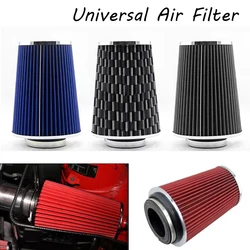 Universal 3Inch 76 mm Cold Air Intake Clamp-On Sports Air Filter High Performance Washable Car Professional Spare Parts