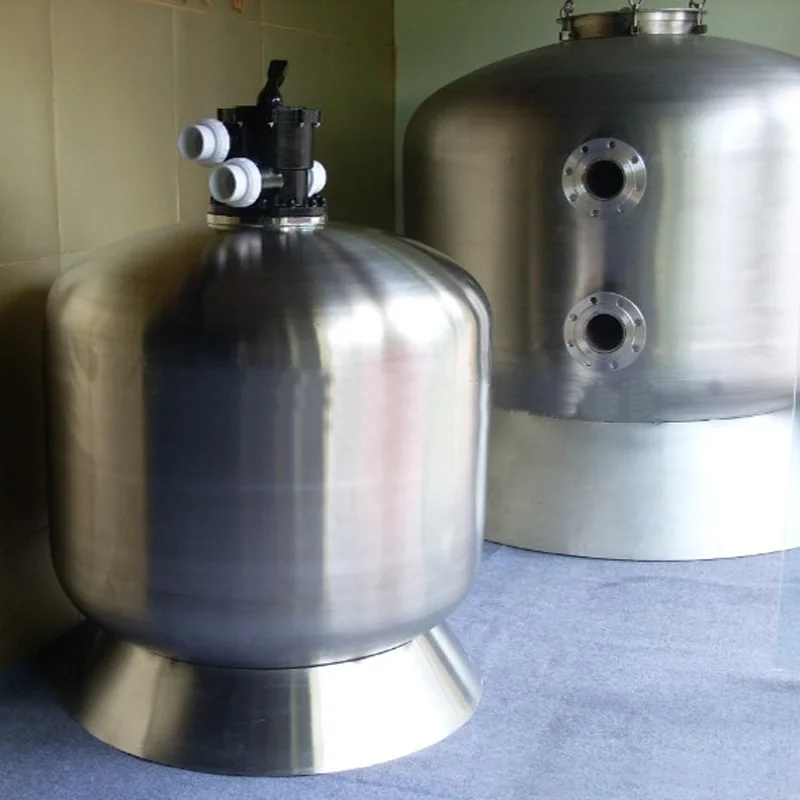 STLF Easy Installation Top Mount Stainless Steel Sand Filter for Villa Swimming Pool and Spa