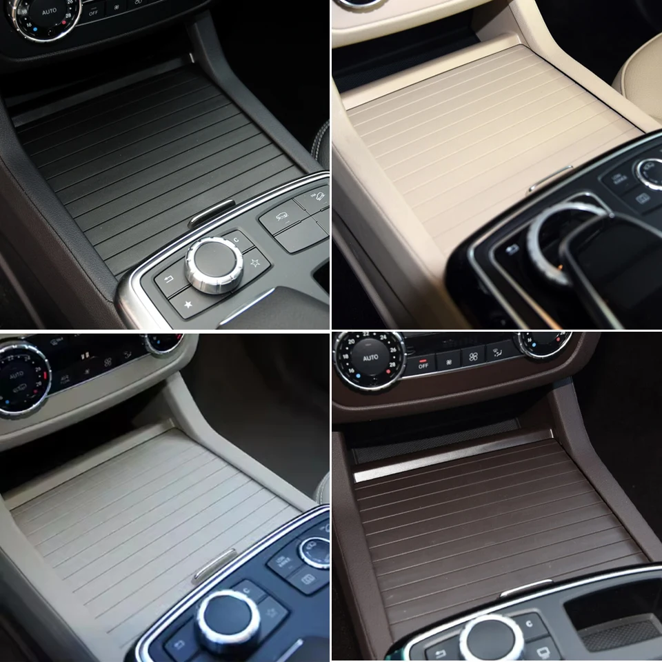 DIYUCAR Porte-Gobelet Avant Voiture Compatible Mercedes Benz GLE W167 - Accessoire Intérieur