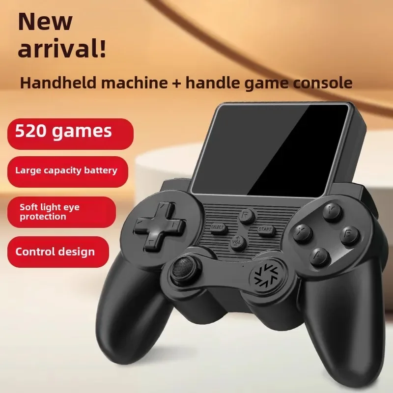 New Q20 Joystick Handheld Game Console 520 Games FC Classic Nostalgic Large Screen Double Charging Red and White Machine